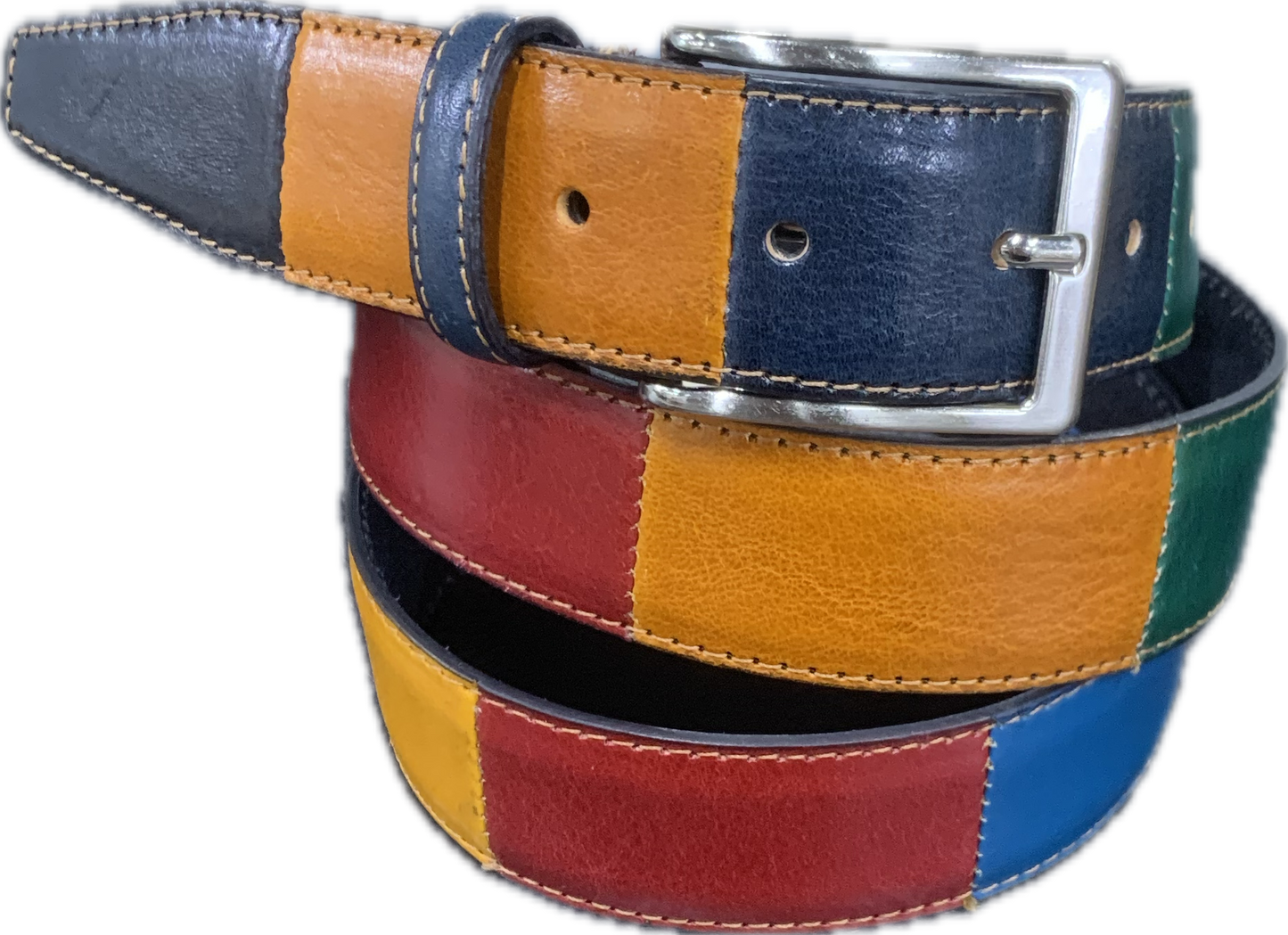 CINTURA IN VERA PELLE MAGIC OF COLORS
